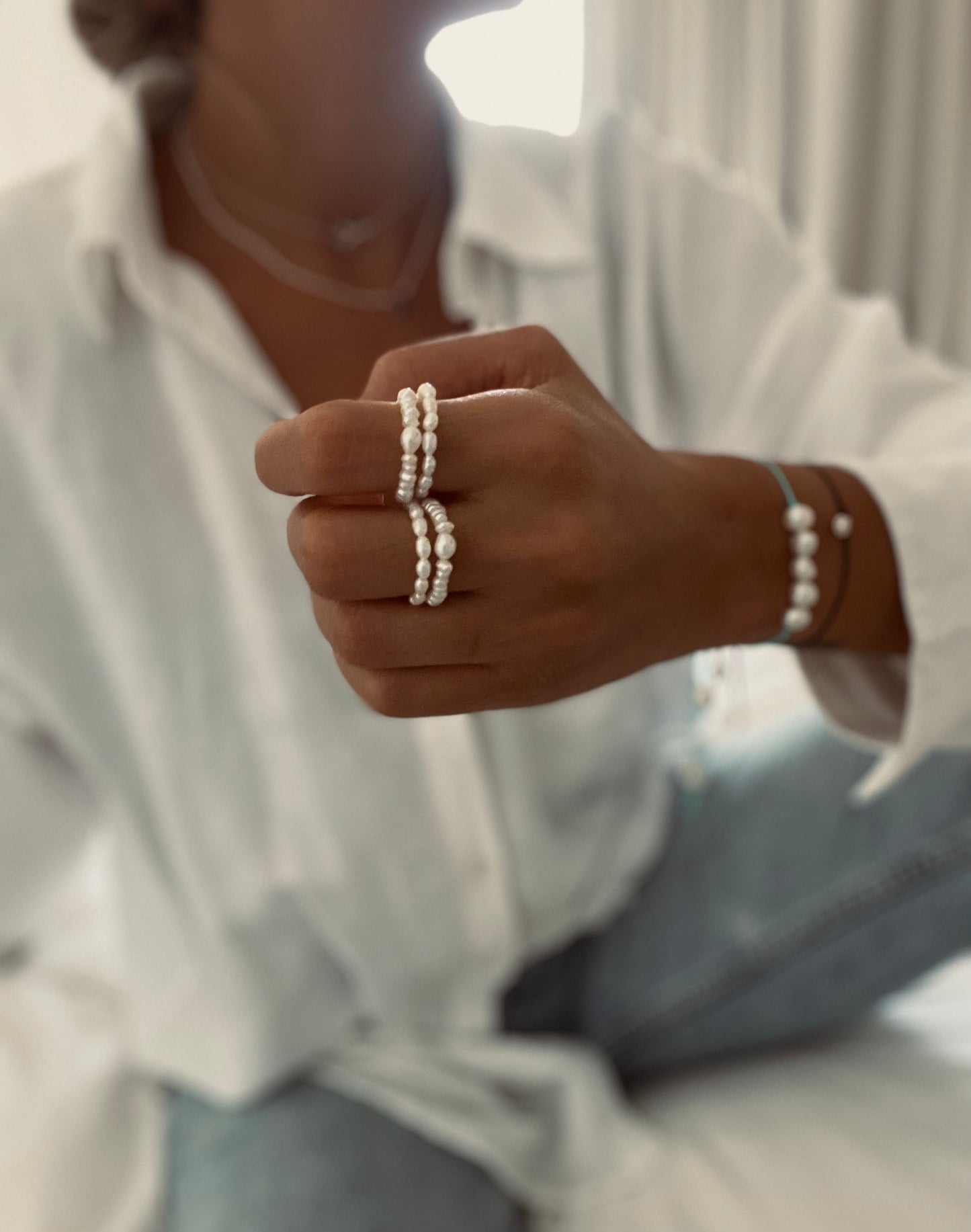 Double Pearl Set