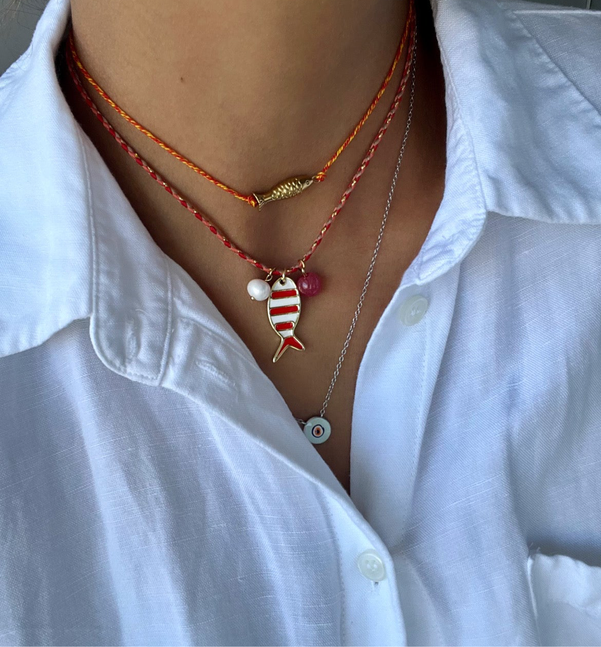 Choker Fish Necklace