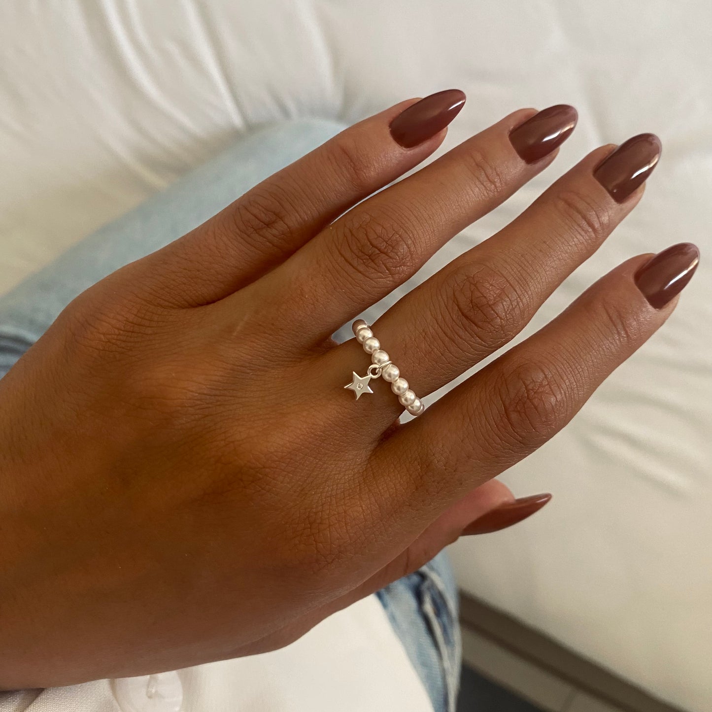 Stellar Pearl Ring