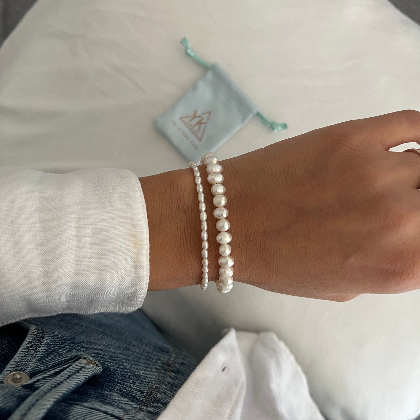 Double Pearls Bracelet