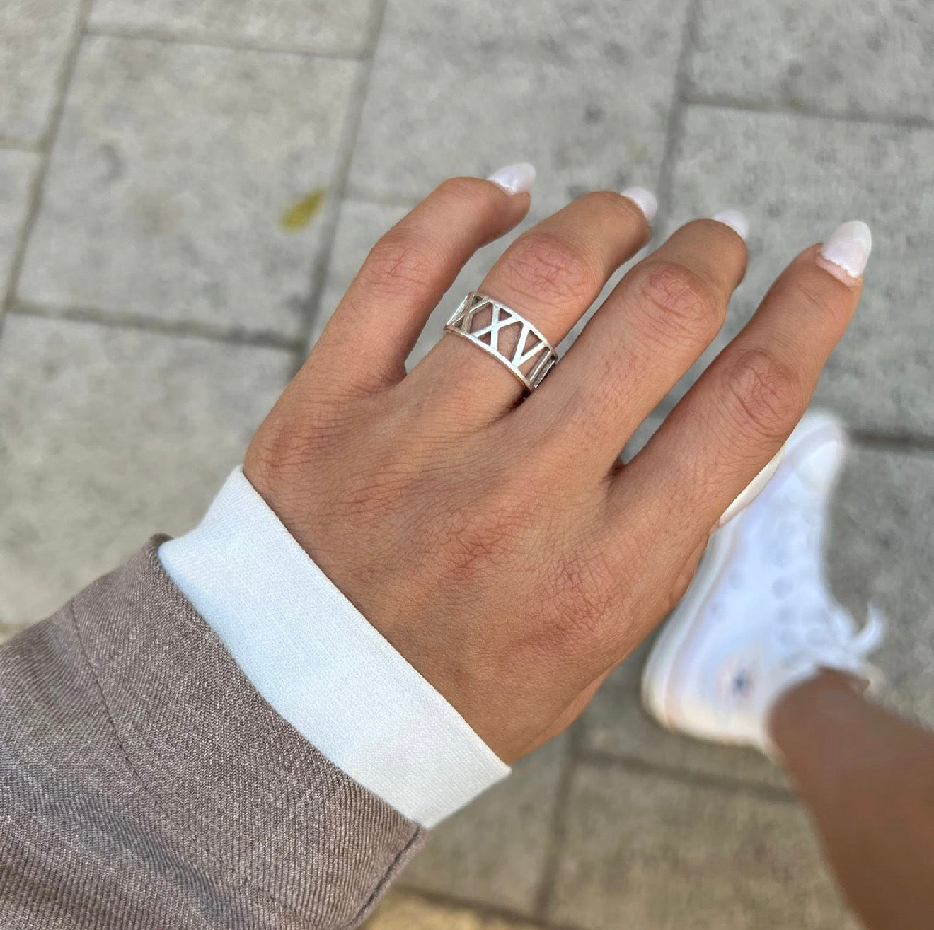 Roman Numeral Ring