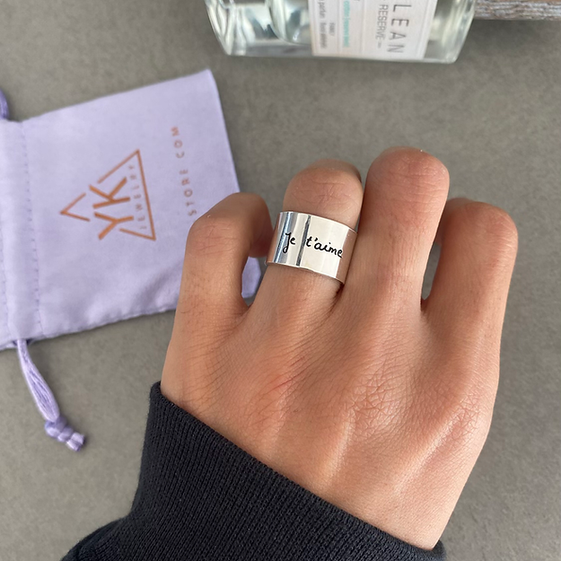 Basic ring | Handwriting Ring