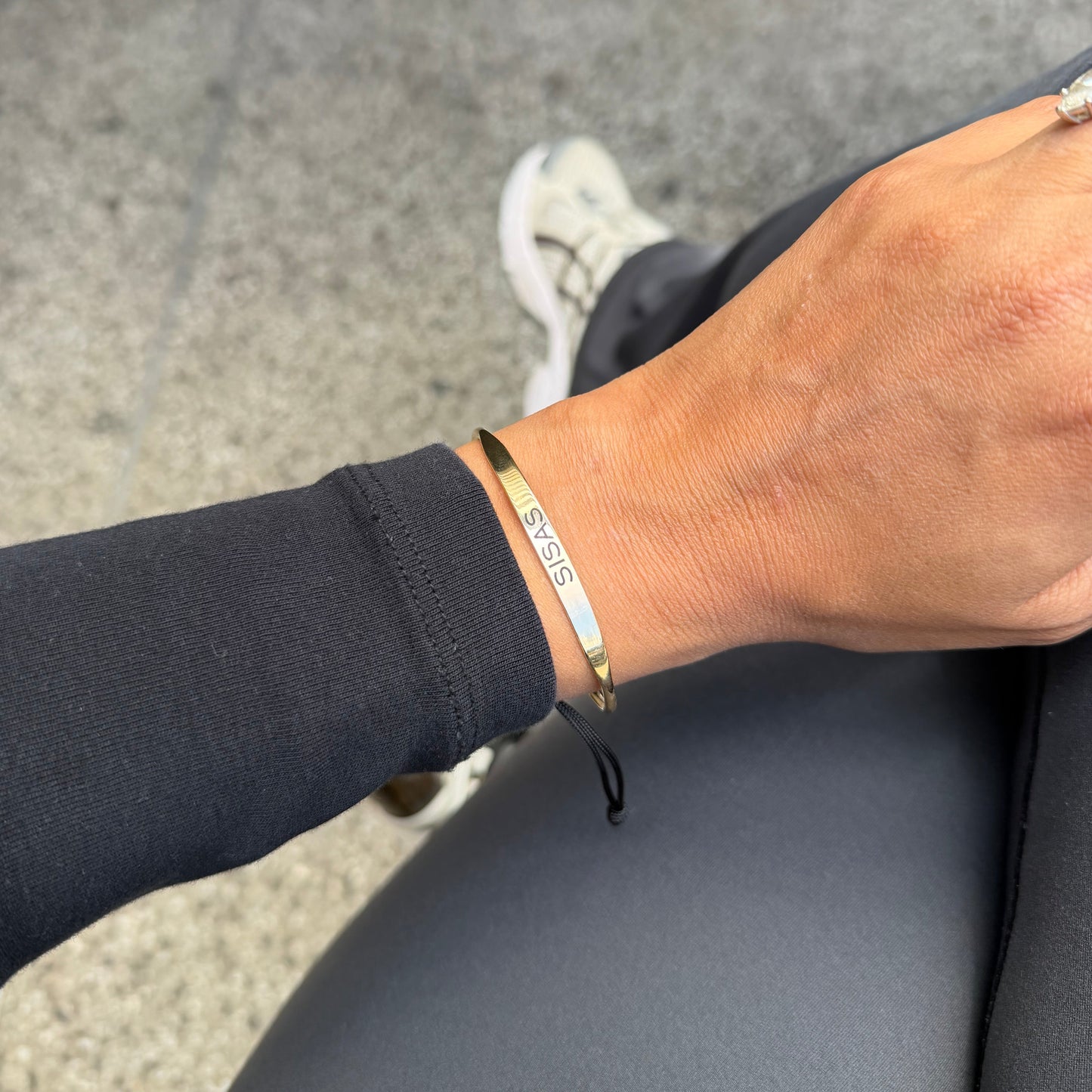 Custom Silver Cuff Bracelet