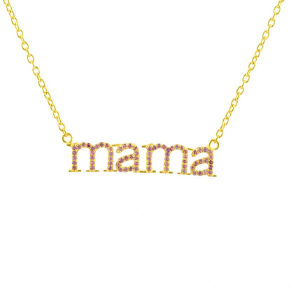Mama Gemstone Necklace