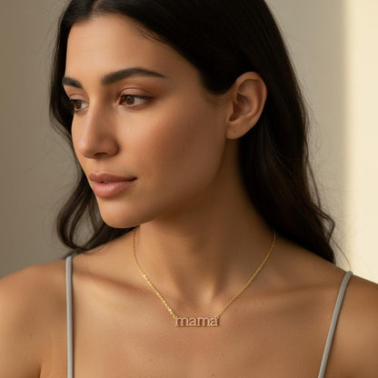 Mama Gemstone Necklace
