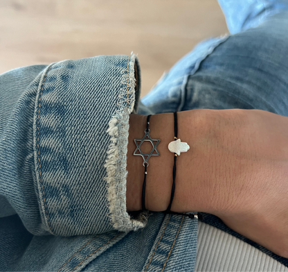 Opal Hamsa Bracelet