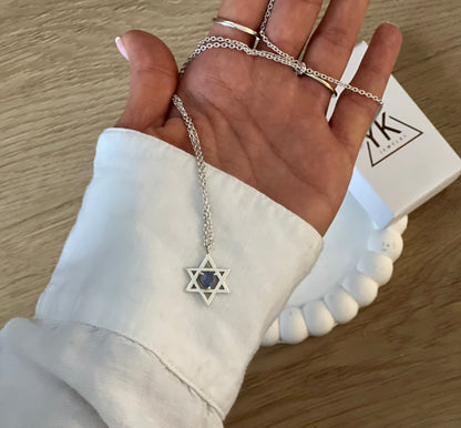 Magen David Shapphir Necklace