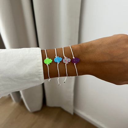 Opal Hamsa Bracelet