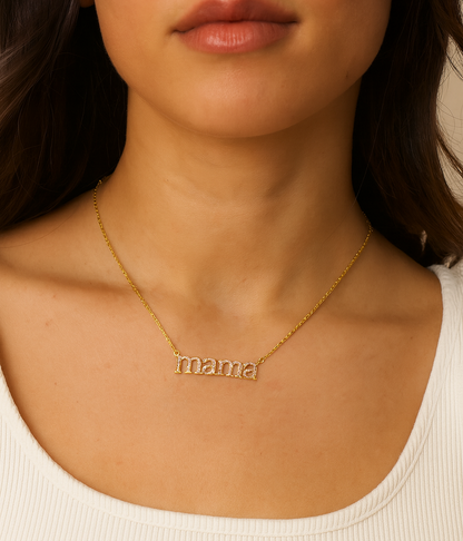 Mama Gemstone Necklace