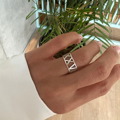 Roman Numeral Ring