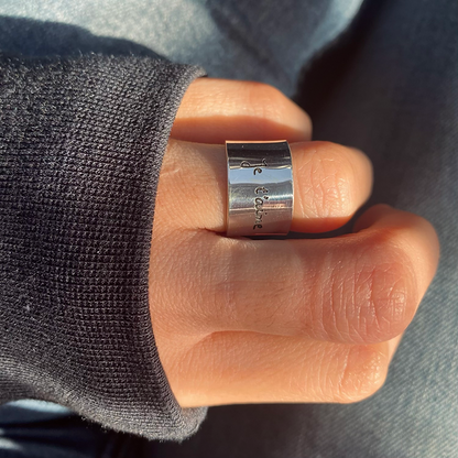 Basic ring | Handwriting Ring