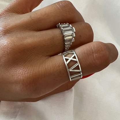 Roman Numeral Ring