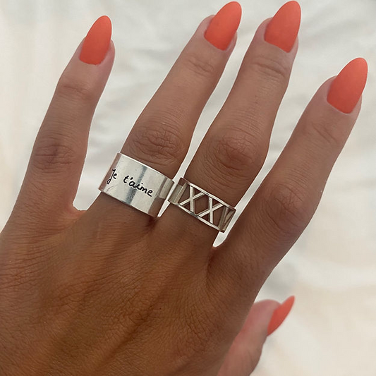Roman Numeral Ring
