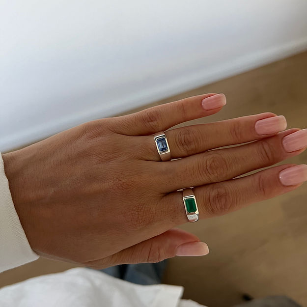 Gemstone cocktail ring