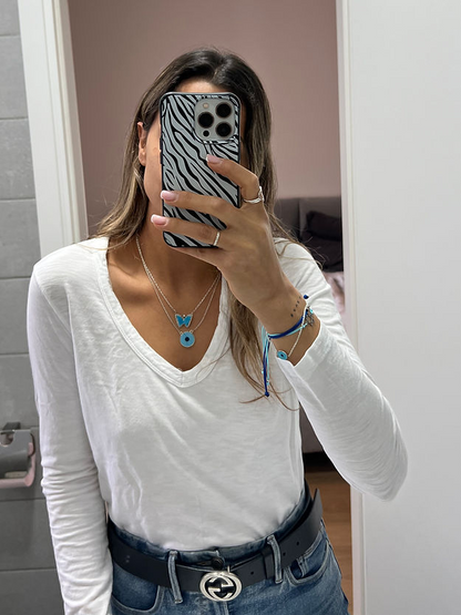 Butterfly Necklace Gem